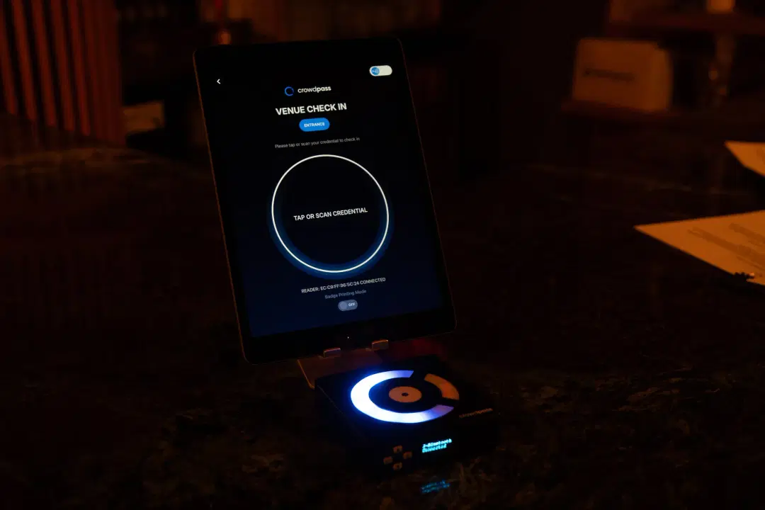 NFC RFID CrowdReader — CrowdPass product