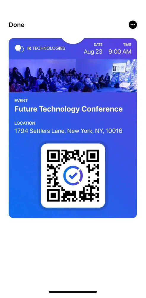 Event form and waiver generation interface