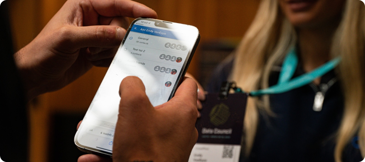 NFC RFID Technology at Events